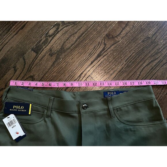 NWT Ralph Lauren Polo Stretch Active Fit Performance Pant Green Sz 38 x 32 $148 - Picture 10 of 10